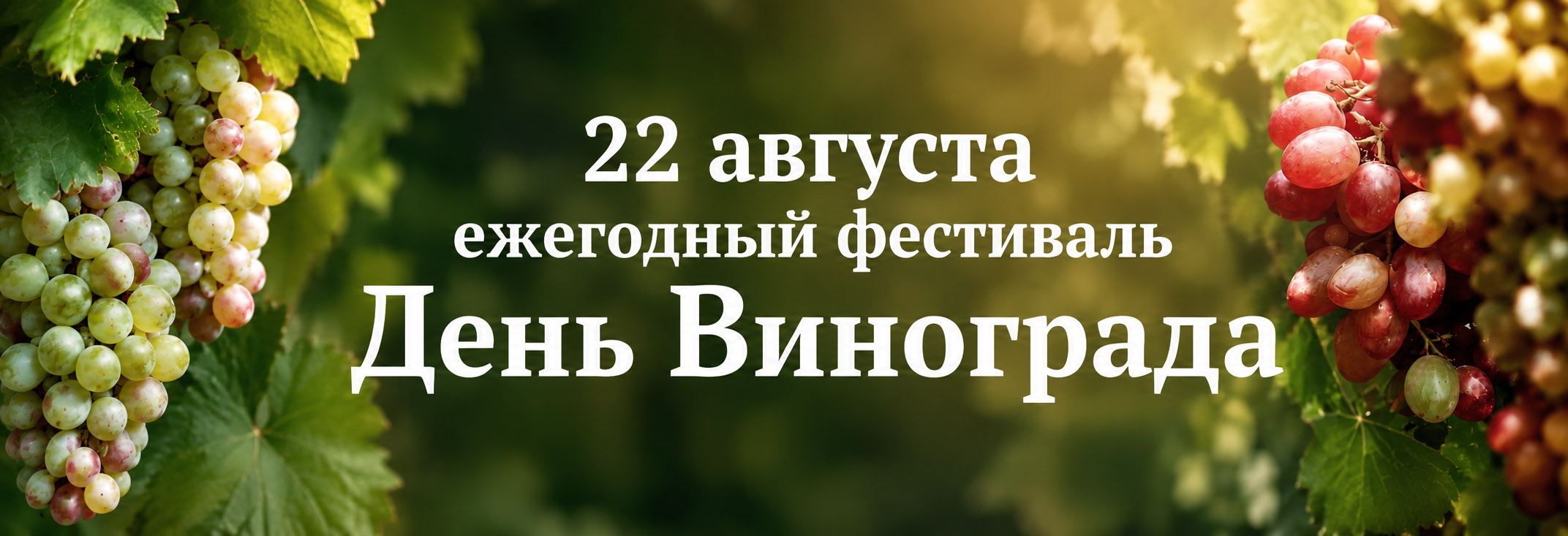 День Винограда 22 августа 2026 год